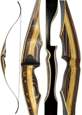 60" TIGERSHARK ONE PIECE RECURVE BOW