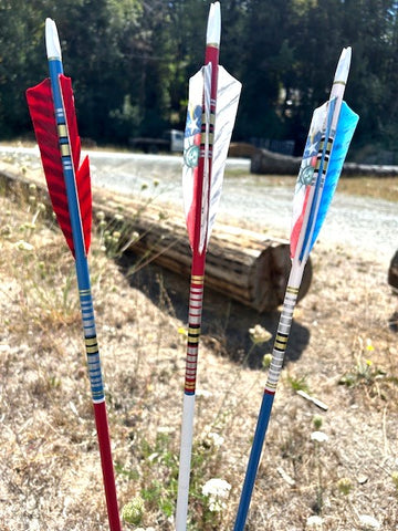 (SALES ITEM) 4TH OF JULY ARROWS 11/32 60-65# (3 PACK) (4JY5)