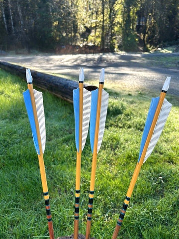 (SALES ITEM) HUNTER ELITE ARROWS 11/32 45-50# (4 PACK) (HE3)