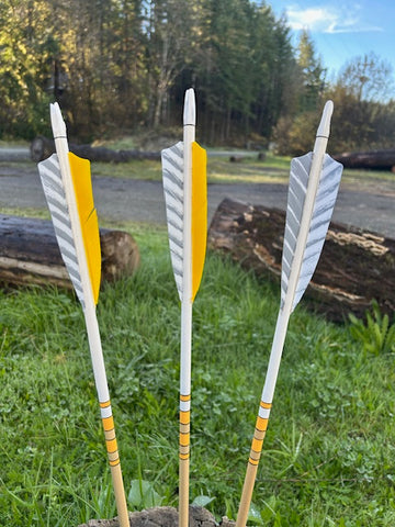 (ARROWS IN STOCK) HUNTER ELITE ARROWS 11/32 45-50# (ONE DOZEN) (SK31)