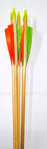 (RTS IN STOCK) READY TO SHOOT ARROWS 5/16 LESS THAN 30-POUND SPINE 32" (6 PACK) (SK222)