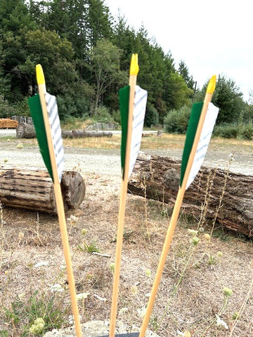 (RTS IN STOCK) READY TO SHOOT ARROWS 11/32 50-55# 30" (ONE DOZEN) (SK592)