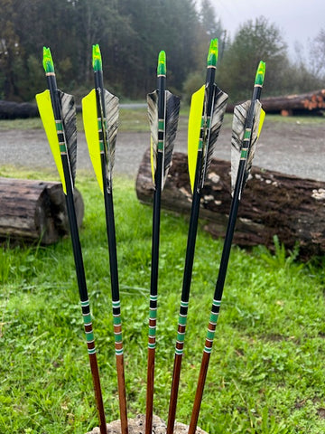 (ARROWS IN STOCK) EXTREME ELITE ARROWS 5/16 LESS THAN 30# (5 PACK) (EE4)