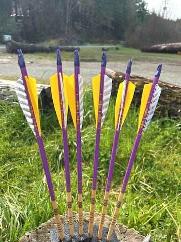 (SALES ITEM) FANCY ARROWS 11/32 30-35# (6 PACK) (FA102)