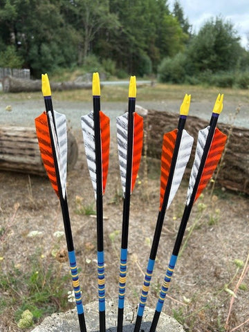(SALES ITEM) NIGHTFALL ARROWS 5/16 40-45# (5 PACK) (NF706)