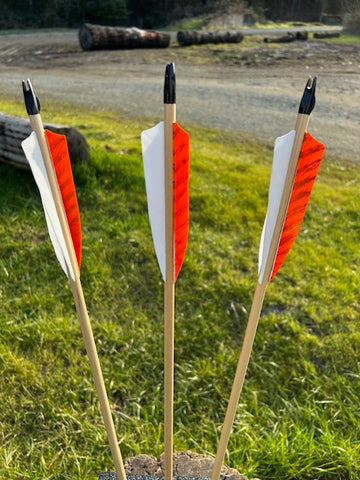 (RTS IN STOCK) READY TO SHOOT ARROWS 11/32 60-65# 32" (ONE DOZEN) (SK190)