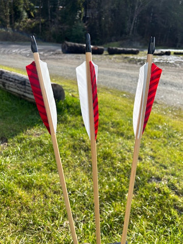 (RTS IN STOCK) READY TO SHOOT ARROWS 11/32 60-65# 32" (ONE DOZEN) (SK197)