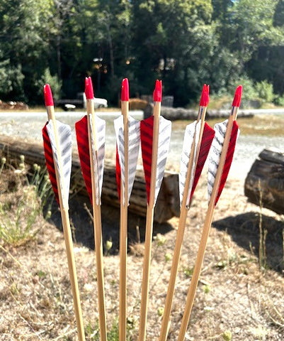 (RTS IN STOCK) READY TO SHOOT ARROWS 5/16 30-35# 30" (7 PACK) (SK203)