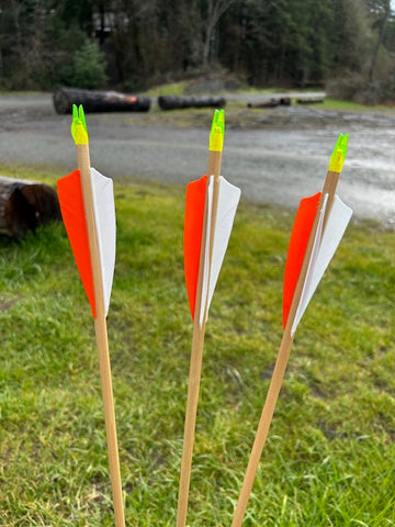 (RTS IN STOCK) READY TO SHOOT ARROWS 5/16 40-45# 30" (6 PACK) (SK204)