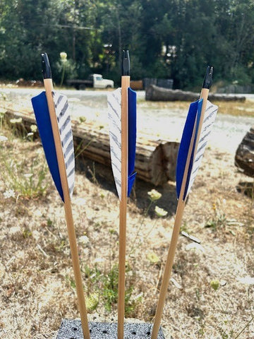 (RTS IN STOCK) READY TO SHOOT ARROWS 11/32 50-55# 28.5" (ONE DOZEN) (SK244)