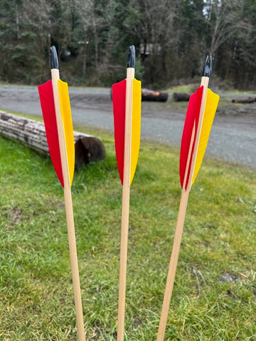 (RTS IN STOCK) READY TO SHOOT ARROWS 11/32 60-65# 32" (ONE DOZEN) (SK251)