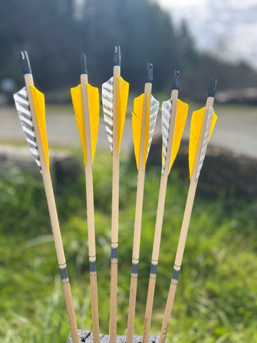 (ARROWS IN STOCK) HUNTER PRIME ARROWS 11/32 45-50# 30"(6 PACK) (SK45)