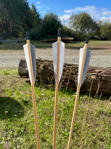 (RTS IN STOCK) READY TO SHOOT ARROWS 11/32 60-65# 32" (ONE DOZEN) (SK502)