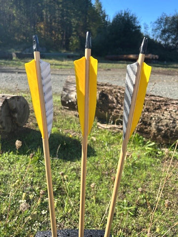 (RTS IN STOCK) READY TO SHOOT ARROWS 11/32 60-65# 30" (ONE DOZEN) (SK516)