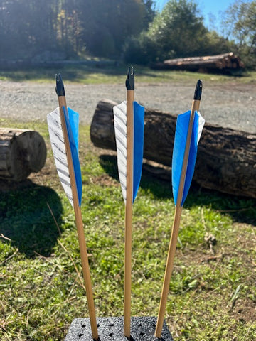 (RTS IN STOCK) READY TO SHOOT ARROWS 11/32 60-65# 30" (6 PACK) (SK5)