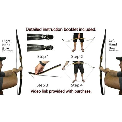 64" SPYDER XL TAKEDOWN RECURVE BOW